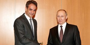 Κυριάκος Μητσοτάκης, Βλαντίμιρ Πούτιν