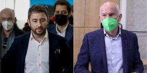 Νίκος Ανδρουλάκης και Γιώργος Παπανδρέου