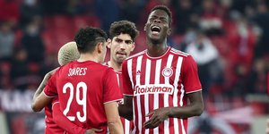 Στα προημιτελικά του Κυπέλλου Ελλάδας πέρασε ο Ολυμπιακός μετά το 2-0 επί του Λεβαδειακού