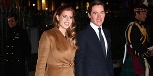 Η πριγκίπισσα Βεατρίκη και ο σύζυγός της Εντοάρντο Μαπέλι Μότζι