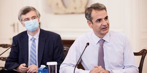 πρωθυπουργός Κυριάκος Μητσοτάκης, Σωτήρης Τσιόδρας