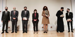 Η Πρόεδρος της Δημοκρατίας επέδωσε τα βραβεία «Αργώ» σε επιφανείς Έλληνες του εξωτερικού