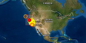 Ο ισχυρός σεισμός στη βόρει ακτή της Καλιφόρνια