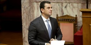 Ο υπουργός Περιβάλλοντος και Ενέργειας Κώστας Σκρέκας