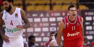 Ο Κώστας Σλούκας σε παλαιότερο ματς με την Μπάγερν