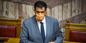 Θεόδωρος Λιβάνιος στη Βουλή