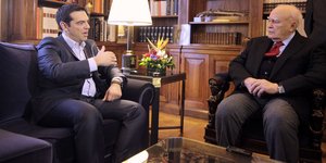 Αλέξης Τσίπρας, Κάρολος Παπούλιας