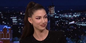 Η Ούρσουλα Κορμπερό ήταν καλεσμένη του Τζίμι Φάλον 