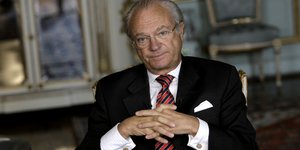 Ο βασιλιάς Καρλ της Σουηδίας