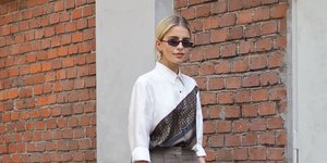 Το γκρι παντελόνι από τα Massimo Dutti