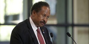  Ο πρωθυπουργός του Σουδάν Αμπντάλα Χάμντοκ 