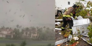 O ανεμοστρόβιλος σάρωσε το Φορτ Μάγιερς στη Φλόριντα