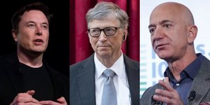 Ελον Μασκ, Μπιλ Γκέιτς και Τζεφ Μπέζος 