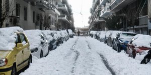 χιόνι στο αυτοκίνητο