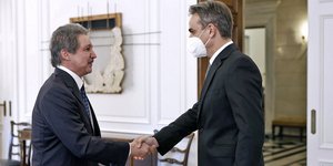 Κυριάκος Μητσοτάκης με Σαουδάραβα επιχειρηματία Khaled Juffali