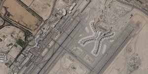 Το αεροδρόμιο στο Άμπου Ντάμπι στο οποίο επιτέθηκαν οι αντάρτες Χούθι