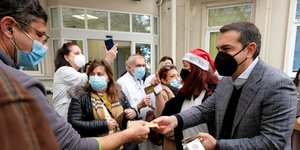 Ο Αλέξης Τσίπρας στο Αλεξάνδρα