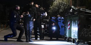 H σκηνή των πυροβολισμών στη Βούλα