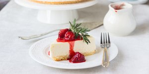 Cheesecake με κουραμπιέδες