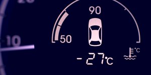 θερμοκρασία αυτοκινήτου 