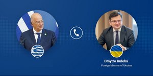 Τηλεφωνική επικοινωνία Δένδια με τον Ουκρανό ομόλογό του