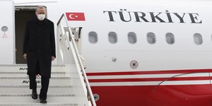 Ρετζεπ Ταγίπ Ερντογάν αεροπλανο
