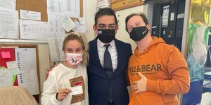 Τo Εργαστήρι Ειδικής Αγωγής Μαργαρίτα επισκέφθηκε ο Γενικός Γραμματέας Κοινωνικής Αλληλεγγύης και Καταπολέμησης της Φτώχειας, Γιώργος Σταμάτης