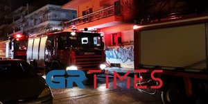 Φωτιά σε μονοκατοικία στη Θεσσαλονίκη