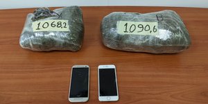Η ποσότητα ινδικής κάνναβης που εντόπισε αστυνομικός σκύλος