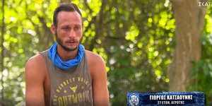 Ο Γιώργος Κατσαούνης βουρκώνει μπροστά στην κάμερα του Survivor 2022