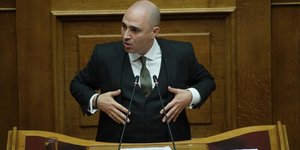 Ο ανεξάρτητος βουλευτής Κωνσταντίνος Μπογδάνος