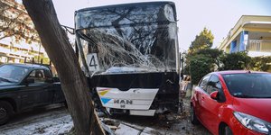 λεωφορείο του ΟΑΣΘ, ατύχημα