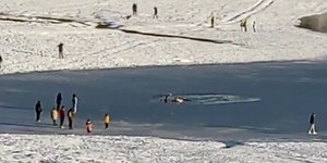 λίμνη Πλαστήρα, έσπασε ο πάγος