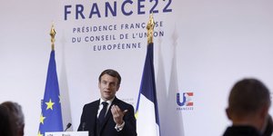 Ο Πρόεδρος της ΓαλλίαςΕμανουέλ Μακρόν