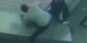 Η στιγμή που ο άνδρας επιχείρησε να στραγγαλίσει άγνωστη γυναίκα