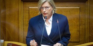 Η αναπληρώτρια υπουργός Υγείας Μίνα Γκάγκα