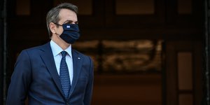 Κυριάκος Μητσοτάκης στο Μέγαρο Μαξίμου