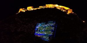 Μια τεράστια ψηφιακή σημαία στο Ναύπλιο για την Πρωτοχρονιά