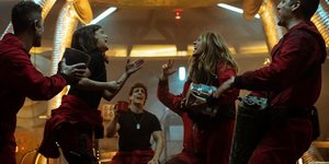 Στιγμιότυπο από τη σειρά «La Casa de Papel» του Netflix