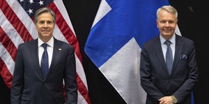 Ο ΥΠΕΞ της Φινλανδίας με τον αμερικάνο ομόλογό του