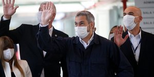 Ο πρόεδρος της Παραγουάης Μάριο Άμπτο