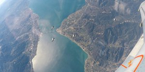 Η πτήση των Rafale πάνω από τη γέφυρα στο Ρίο-Αντίρριο