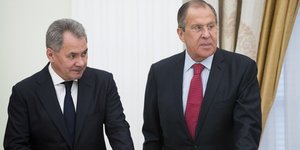 Σεργκέι Σοϊγκού και Σεργκέι Λαβρόφ