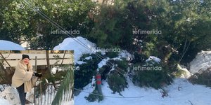 Το Iefimerida.gr βρέθηκε στην αποκλεισμένη και χωρίς ρεύμα πολυκατοικία