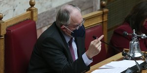 Ο πρόεδρος της Βουλής Κ. Τασούλας