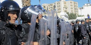 Στιγμιότυπο από παλαιότερη διαδήλωση στην Τυνησία