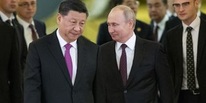 Xi Jinping, Βλάντιμιρ Πούτιν,