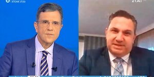 O Θεοδόσης Ζερβουδάκης στον Σκάι