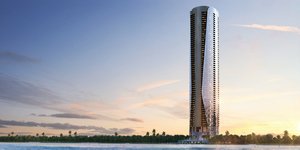 ο ουρανοξύστης Bentley Residences δημιουργία της συνεργασίας μεταξύ Bentley Motors και η Dezer Development