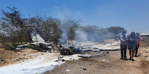 Τα συντρίμμια του αεροσκάφους στο Περού